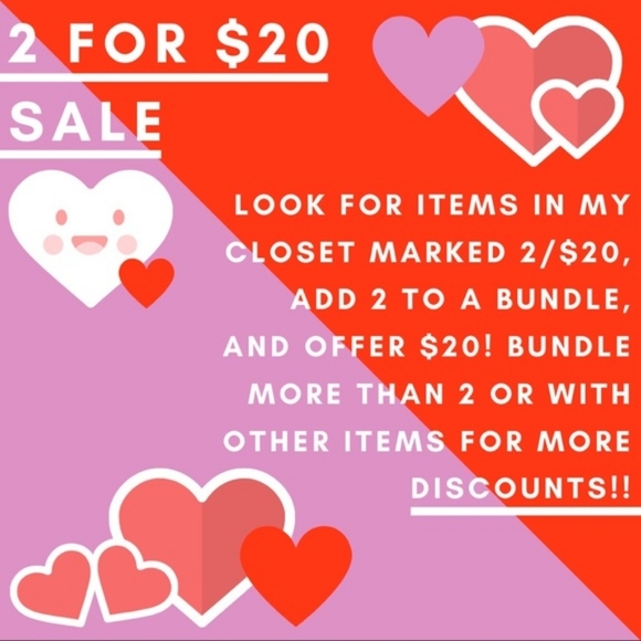 2 for $20 Sale explained - Picture 1 of 1